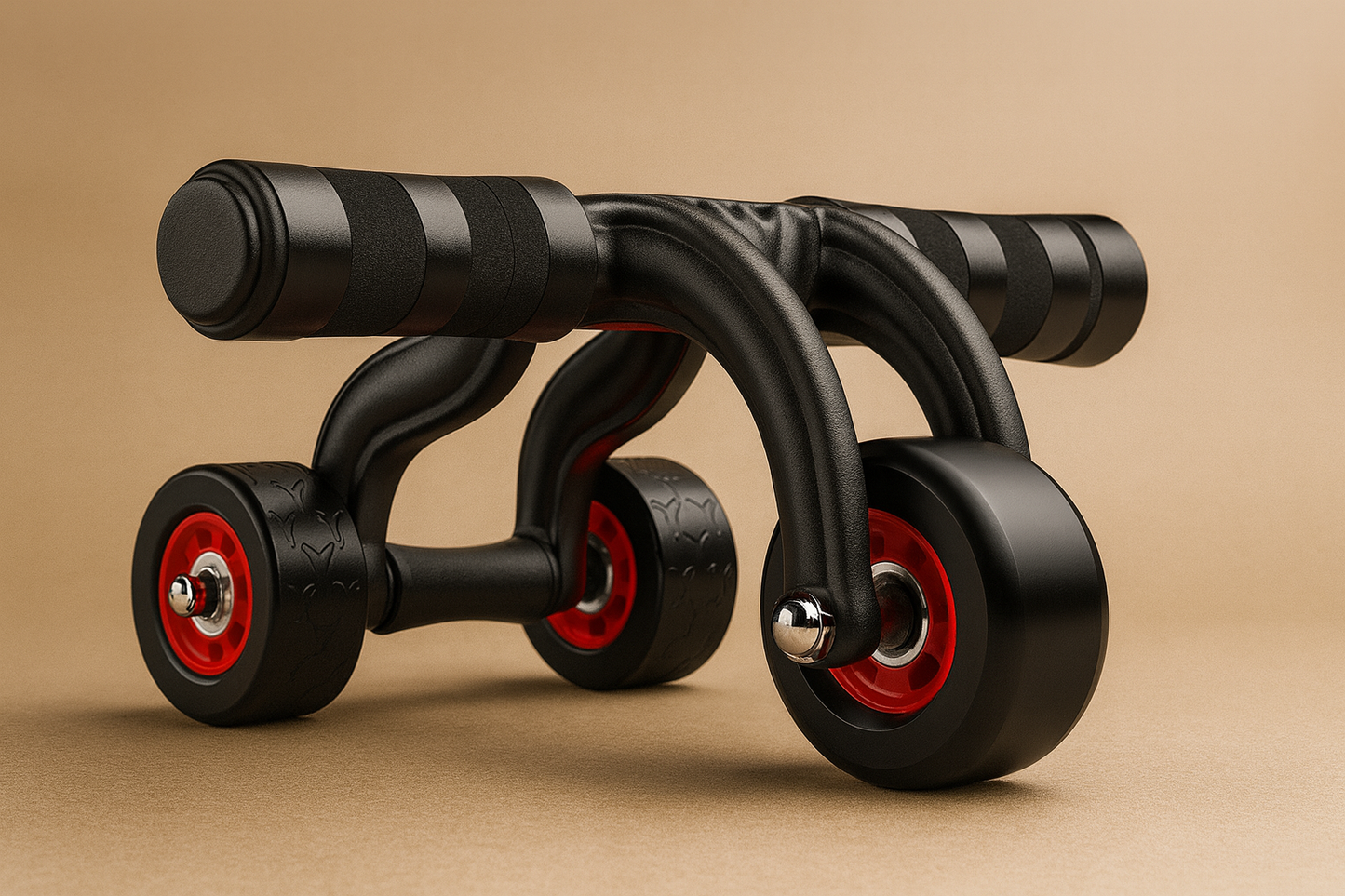 Three Wheel Abdominal Roller